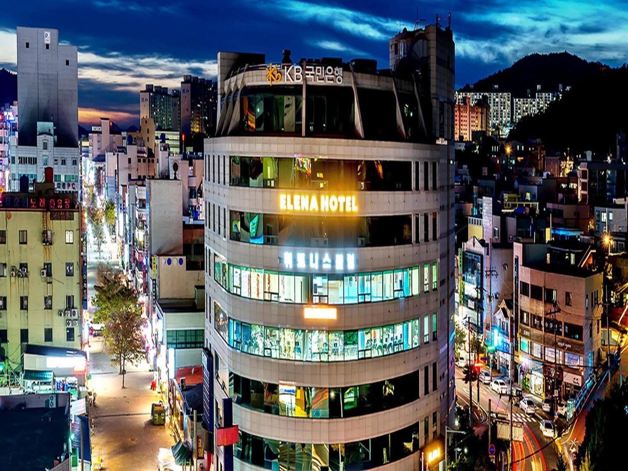 Elena Business Hotel Yeosu Exterior foto