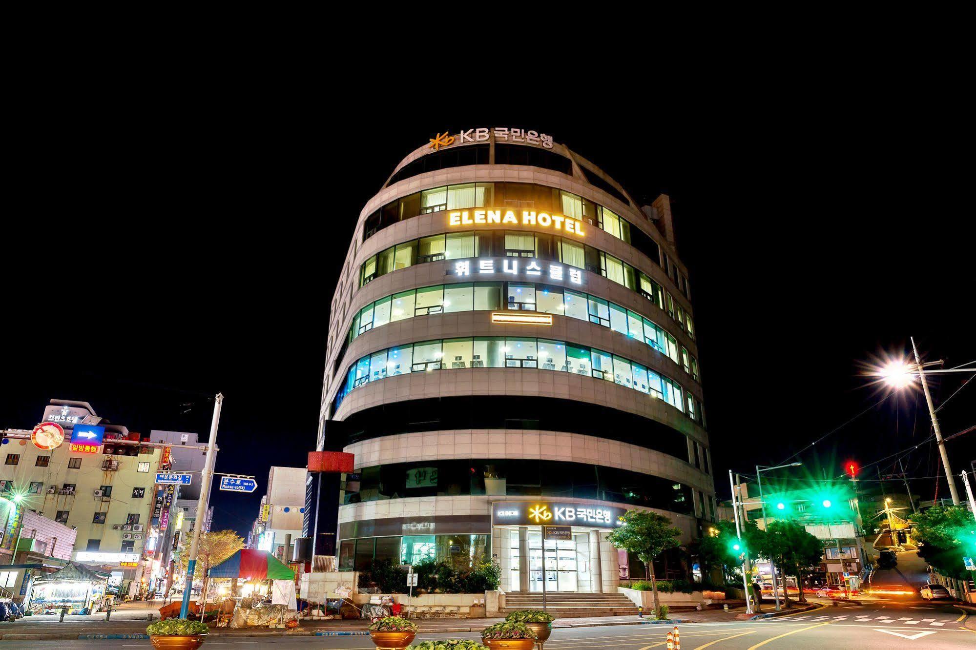 Elena Business Hotel Yeosu Exterior foto